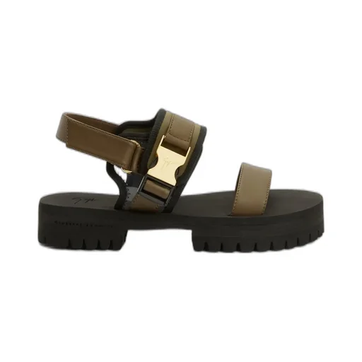 Giuseppe Zanotti Mederic Open Toe Buckled Sandals