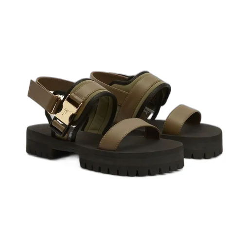 Giuseppe Zanotti Mederic Open Toe Buckled Sandals
