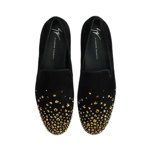 Giuseppe Zanotti Axelton Embellished Loafers