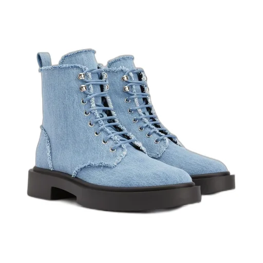 Giuseppe Zanotti Adric Frayed Biker Boots