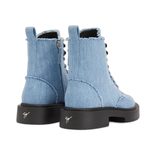 Giuseppe Zanotti Adric Frayed Biker Boots