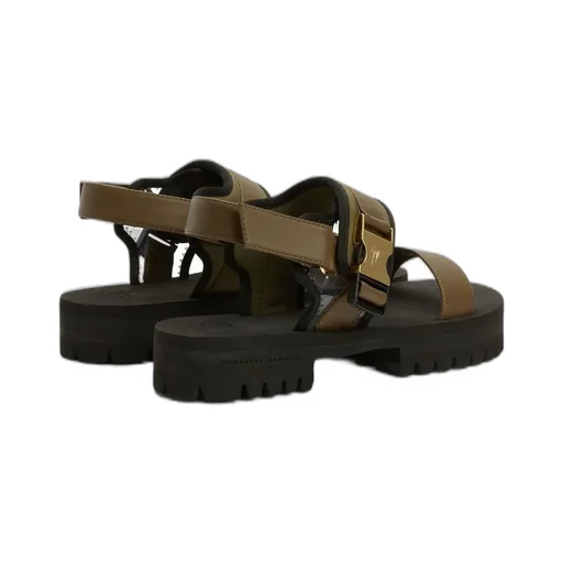 Giuseppe Zanotti Mederic Open Toe Buckled Sandals
