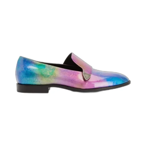 Giuseppe Zanotti Eflamm Patent-Effect Loafers