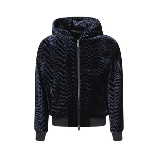 Giorgio Armani Long Sleeved Hooded Jacket