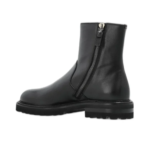 Giorgio Armani Round-Toe Zipped Boots