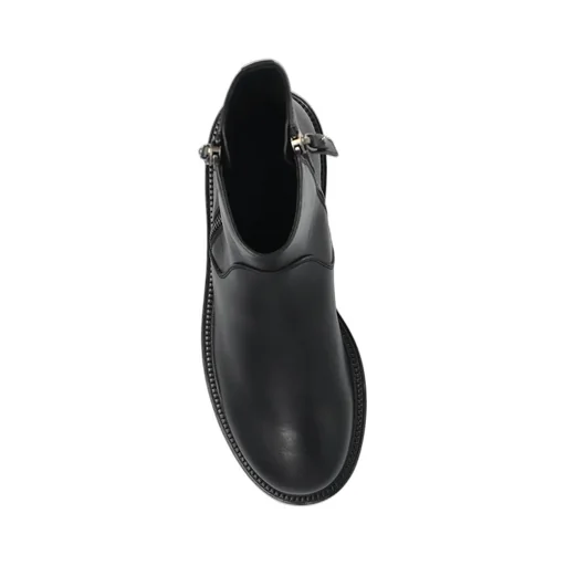 Giorgio Armani Round-Toe Zipped Boots