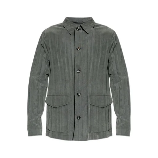Giorgio Armani Button-Up Lightweight Jacket