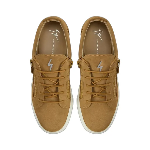 Giuseppe Zanotti Frankie Zip Detail Low Top Sneakers