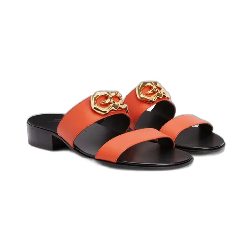 Giuseppe Zanotti Gregorie Logo Sandals