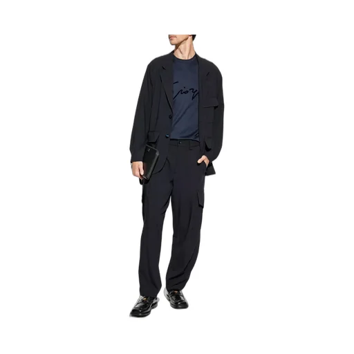 Giorgio Armani Single-Breasted Tailored Blazer