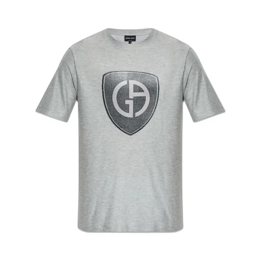Giorgio Armani Logo-Detailed Crewneck T-Shirt