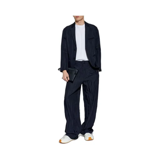 Giorgio Armani Crinkle Effect Blazer