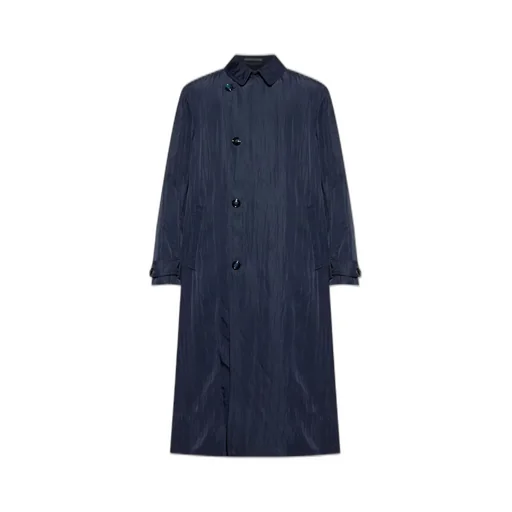 Giorgio Armani Ruched Effect Trench Coat