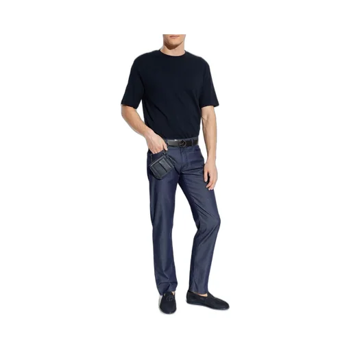 Giorgio Armani Short-Sleeved Crewneck Jumper