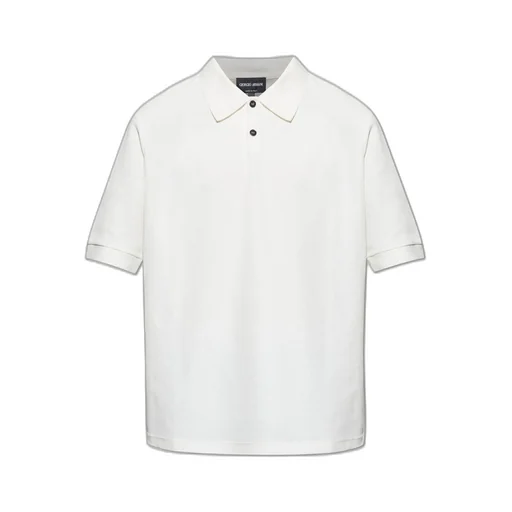 Giorgio Armani Regular Fit Short-Sleeved Polo Shirt