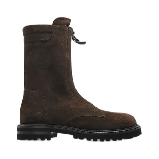 Giorgio Armani Front Zipped Boots