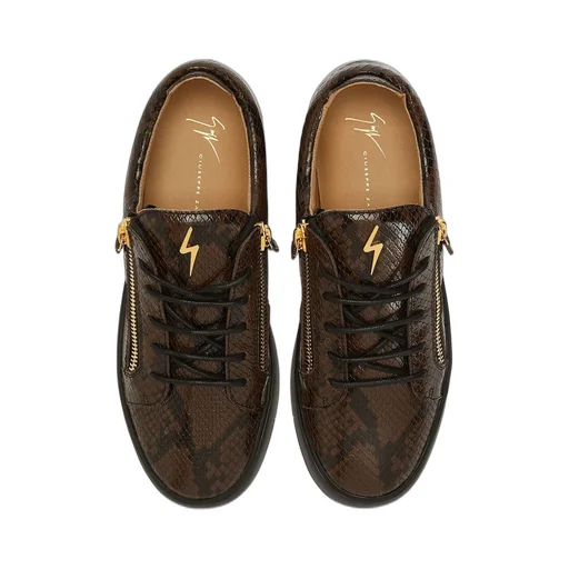 Giuseppe Zanotti Frankie Zip Detail Sneakers