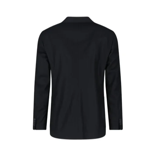 Giorgio Armani Single-Breasted Felted Blazer