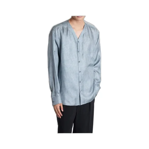Giorgio Armani V-Neck Long Sleeved Shirt