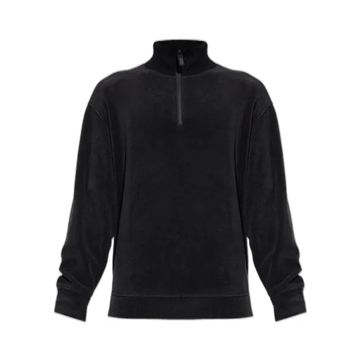 Giorgio Armani Half-Zipped High Neck Jumper