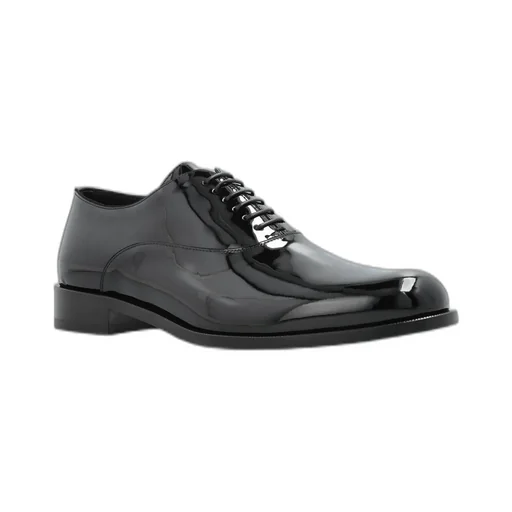 Giorgio Armani Almond Toe Lace-Up Derby Shoes