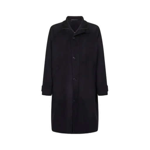 Giorgio Armani Long Sleeved Loose Fit Coat