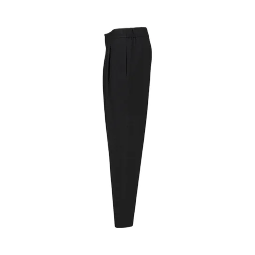 Giorgio Armani Pleat Detailed Textured Trousers