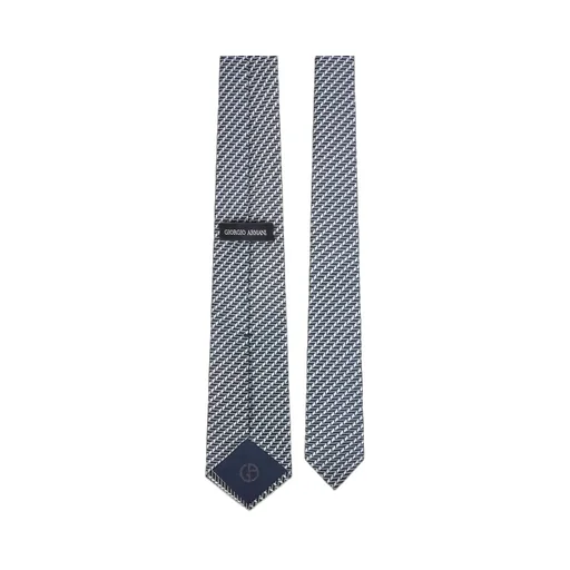 Giorgio Armani Jacquard Pointed Tip Tie