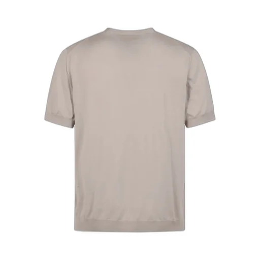 Giorgio Armani Logo-Embroidered Short-Sleeved Jumper