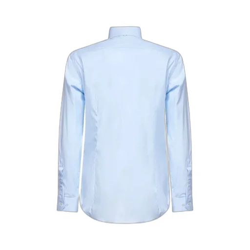 Giorgio Armani Curved Hem Buttoned Shirt
