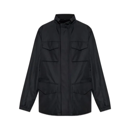 Giorgio Armani High Neck Pocket Detailed Jacket