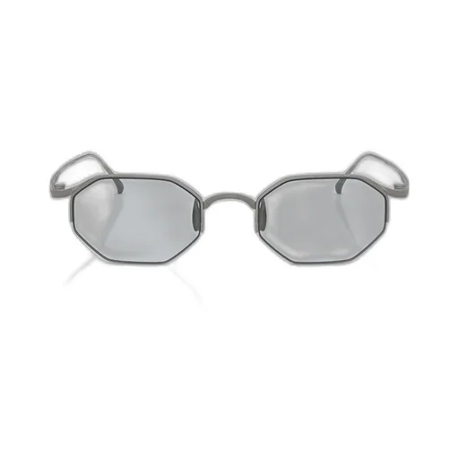 Giorgio Armani Geometric Frame Sunglasses