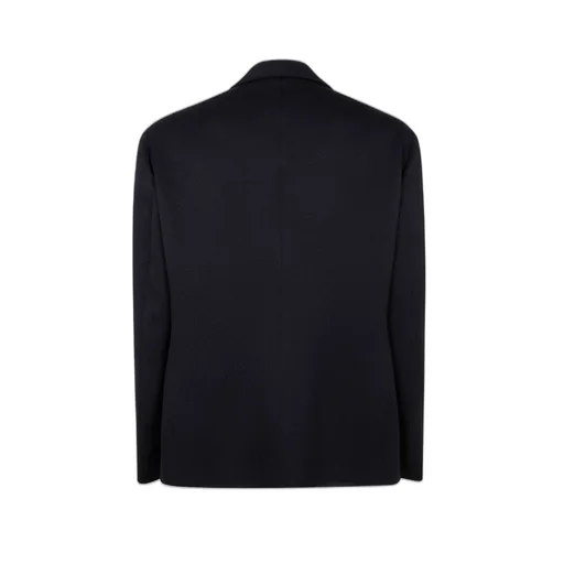 Giorgio Armani Single-Breasted Long-Sleeved Jacket