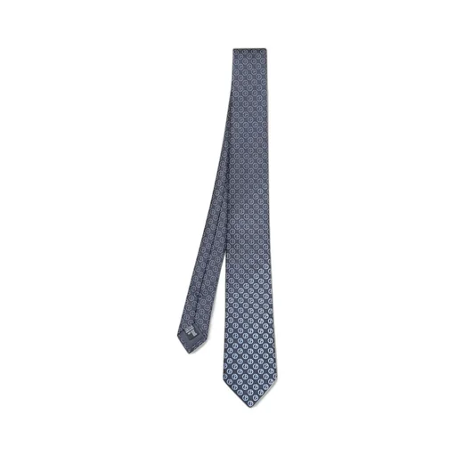 Giorgio Armani Logo Printed Tie