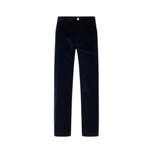 Giorgio Armani Logo Patch Corduroy Trousers