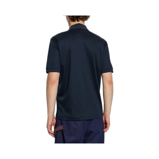 Giorgio Armani Button Detailed Short-Sleeved Polo Shirt