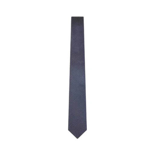 Giorgio Armani Micro Dot Patterned Pointed Tip Tie