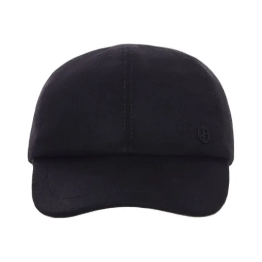 Giorgio Armani Logo Plaque Baseball Cap