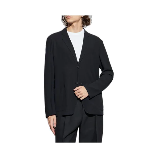 Giorgio Armani Single-Breasted Long-Sleeved Jacket
