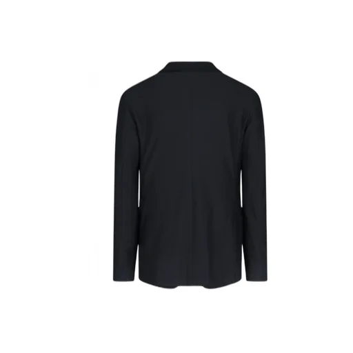 Giorgio Armani Single-Breasted Straight Hem Blazer