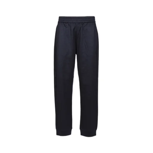 Giorgio Armani Logo Embroidered Joggers
