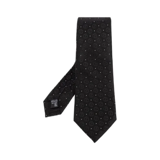 Giorgio Armani Logo-Jacquard Tie
