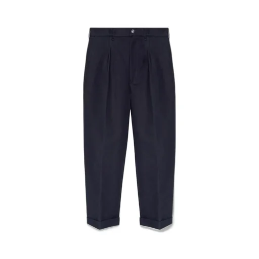 Giorgio Armani Button Detailed Cropped Trousers