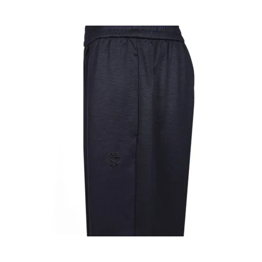 Giorgio Armani Logo Embroidered Joggers