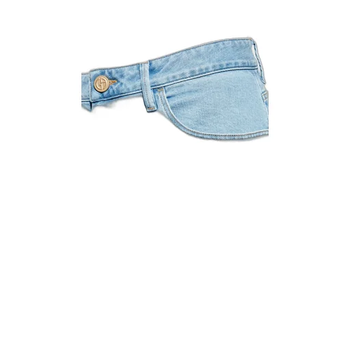 Giorgio Armani Mid Rise Loose Fit Jeans