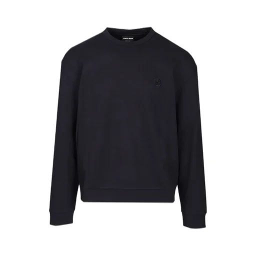 Giorgio Armani Logo Embroidered Crewneck Sweatshirt