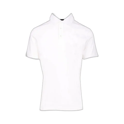 Giorgio Armani Logo Embroidered Short-Sleeved Polo Shirt