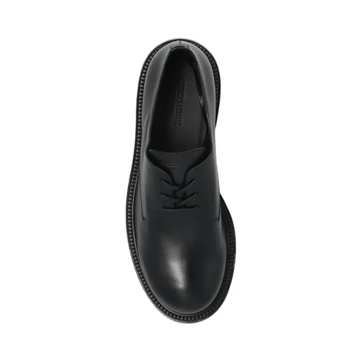Giorgio Armani Logo Embossed Lace-Up Shoes