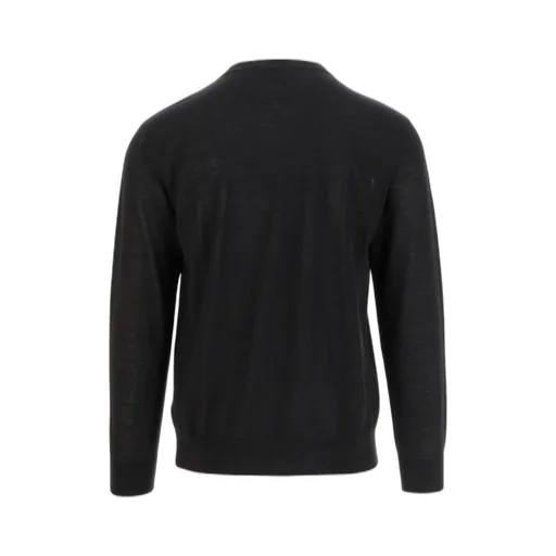 Giorgio Armani Logo Embriodered Crewneck Jumper