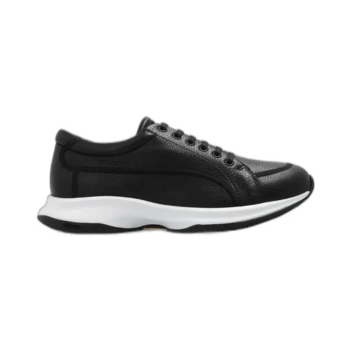 Giorgio Armani Almond Toe Low-Top Sneakers